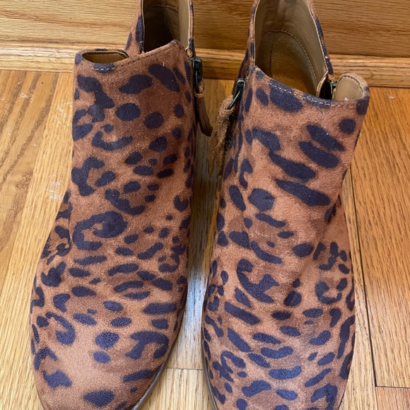 GB girls Shoes - Mini Cheetah Booties